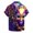 BD-Multicolor, variant on BiZtdJrK Fall Savings Mardi Gras T Shirts for Men Carnival Costume, Fashion Novelty Printed Button Down Cuban Shirts Casual Turndown Collar Blouses Plus Size Holiday Summer Top Multicolor S