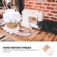 thumbnail image 5 of Toyvian Durable White Handcrafts Wool for DIY Knitting Soft Lightweight Yarn for Sweaters and Cushions, 5 of 8