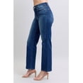 thumbnail image 6 of Judy Blue - Aubrey High Rise Side Seam Detail Straight Jeans (29" Inseam) - 82629, 6 of 7