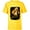 Yellow, variant on Lucasfilm Indiana Jones Raiders of the Lost Ark Golden Idol - Short Sleeve T-Shirt for Kids - Customized-White