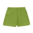 thumbnail image 3 of Juslio Girls Shorts Breathable Bike Shorts Shorts for Kids Elastic Waist Casual Loose Comfortable Shorts ,Sizes 8 Years, 3 of 8