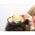 thumbnail image 2 of Greeniant Mini sombrero de paja, sombreros ajustables para perros, gorros transpirables a la moda, sombreros de fiesta amigables con la piel, con Suministros para perros, 2 of 6