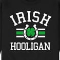 thumbnail image 3 of Instant Message - Irish Hooligan Athletic - Men's Crew Neck Fleece Pullover, 3 of 6