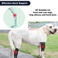 thumbnail image 4 of Dog Leg Braces, Dog Hock Joint Brace with Two Metal Spring Inserts, Dog Hock Splint for Fractures, Wound Healing, Sprains and Canine Arthritis S, 4 of 7