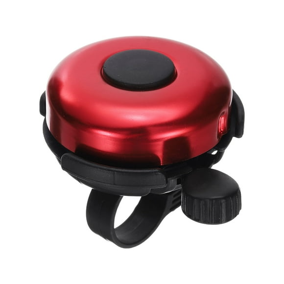 Uxcell Bike Bell Classic Bicycle Bell with Loud Crisp Sound Bike Ring Bell Aluminum Bike Accessories, Red