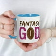 thumbnail image 5 of CafePress - Fantasy Football Goddess Mug - 11 oz Ceramic Mug - Novelty Coffee Tea Cup, 5 of 6
