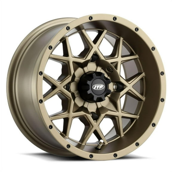 ITP Hurricane 14x7 ATV/UTV Wheel - Bronze (4/110) 5 2 [14RZ110BX]