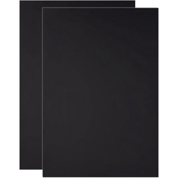 ABS Plastic Sheets DIY Craft Supplies Rectangle Black 210x300x3mm