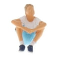 thumbnail image 2 of Figurita de muñeca Hugo Diorama maqueta Miniture Scenes 1:64 altura 0,5-1cm blanco, 2 of 6