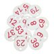 thumbnail image 1 of 1-100 Number Tags Sign Label Round Tags Easy Link For Beekeeping Farming Accs, 1 of 5