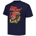 thumbnail image 2 of Unisex NBA x Brain Dead-Navy Miami Heat Identify Artist Series T-Shirt, 2 of 3