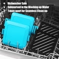 thumbnail image 5 of Toaster Microwave  Sandwich Maker Panini Dishwasher Safe No Electricity Wireless Time Saving Fast Toastie In Oven(blue Maker), 5 of 8