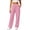 Pink(Great Pants), variant on ZHYou No Boundarie Womens Cuffed Sweatpants Full Elastic Drawstring Waist Loose Soft Casual Jogger Pants with Pockets,Pink,Size L