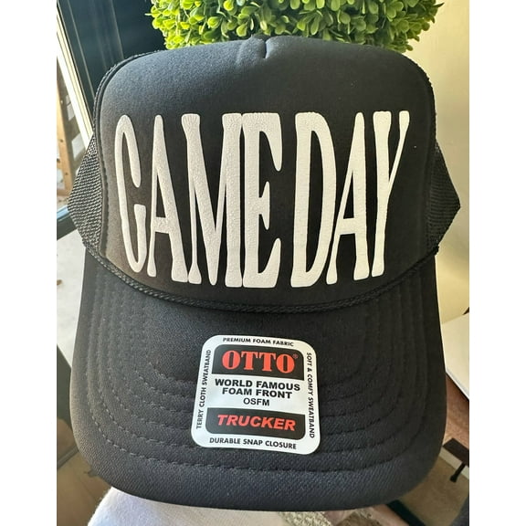 Game Day Puff Trucker Hat