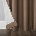 thumbnail image 6 of Sun Zero Duran Thermal Insulated 100% Blackout Grommet Curtain Panel, 50"X95", Cedar Orange (Single Panel), 6 of 8