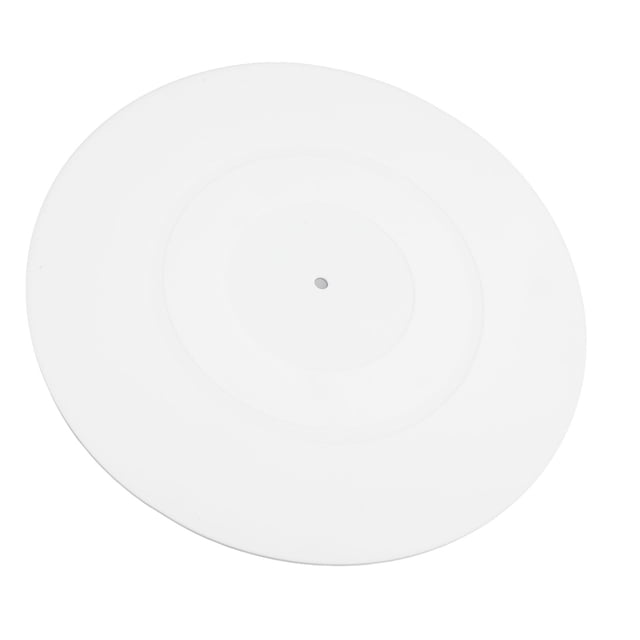 Turntable Platter Mat, Rubber Turntable LP Slipmat, 12" Universal LP Mat Pad for Record Players, Reduce Noise Tighter Bass Quality
