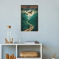 thumbnail image 4 of Bukit Lawang Sumatra Indonesia Gateway to Gunung Leuser National Park Vintage Travel Poster Jungle Retro Wall Art Print Poster, 4 of 8
