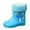 c-65Blue20, variant on HAYIMI Cartoon Kids Shoes Short Rain Boots Girls Ankle Rainboot On Garden Boot Rubber Shoes Fashionable Footwear
