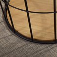 thumbnail image 4 of FirsTime & Co. Table d'Appoint de Rangement pour Panier Arborfield, 23.25"H x 19"D, Espresso Léger Rustique, Noir, 4 of 5