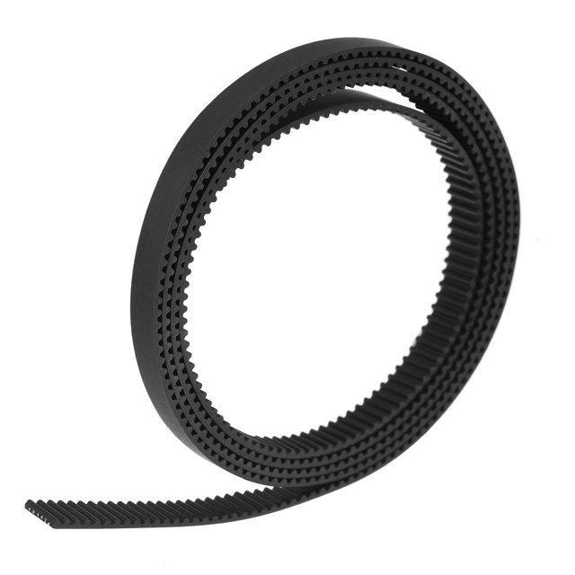 Unique Bargains Black Timing Belt Rubber 1 Meter Circumference 6mm Width Opening Fit Synchronous Pulley Wheel for 3D Printer