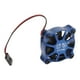 thumbnail image 3 of Ventilador de refrigeración del motor Aleación de aluminio Disipación de calor rápida Ventilador de refrigeración RC con cubierta de malla metálica para coche RC 1/10 1/12 1/8 Azul oscuro, 3 of 8