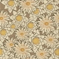 thumbnail image 1 of Ahgly Company Machine Washable Indoor Square Transitional Golden Blonde Gold Area Rugs, 7' Square, 1 of 7