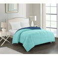 thumbnail image 2 of CASA Navy Down Alternative Reversible Comforter, King, 2 of 2