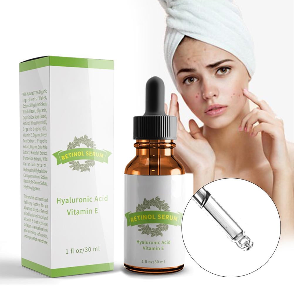 Retinol Solution Anti-aging Face Serum Hyaluronic Acid Essence Oil Face Care Liquid