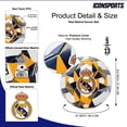 thumbnail image 3 of Icon Sports Real Madrid CF Soccer Ball Official Licensed - Size 5, Prism White, 3 of 3