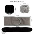 thumbnail image 4 of 2Pcs Pink Spa Headbands for Washing Face 4Pcs Wrist Washbands, Adjustable Skincare Headbands Make Up Headbands, Towel Wristbands Face Wash Headbands, 4 of 7