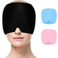 thumbnail image 1 of Chapeau Rafraîchissant en Gel pour Masque Migraine, Chapeau Extensible pour Maux de Tête, Pack de Compression Froid Réutilisable pour Soulager la Tension, le Stress, le Refroidissement, 1 of 5