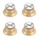 thumbnail image 1 of Set Gold Top Hat Knob for Gibson for Les Paul Gold Foil Button, 1 of 5