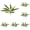 B, variant on 6 Pcs Dracaena Tree, 20.47 Inch Artificial Dragon for Indoor Outdoor, Office, Home, Living Room, Patio, Porch, Balcony Greenery Decor, Tropical Style