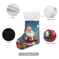 thumbnail image 4 of Ryvnso Christmas Stockings Christmas Santa Claus Gift 17.7" Large Stocking Decoration 2 Pack, 4 of 7