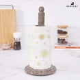 thumbnail image 2 of Radicaln Oceanic Marble Paper Towel Holder 12.5" – Durable Stone Paper Towels Organizer for Kitchen Countertop Storage, Kitchen Essentials, Freestanding Roll Holder for Bathroom Décor, 2 of 6