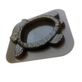 thumbnail image 2 of Tortoise Shape Cement Brick Mold for Garden Use Black Plastic DIYReusable 6.3x5.9 Inches, 2 of 8