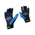 thumbnail image 2 of Murphys - Guantes Gaélicos Diseño Aspecto Craquelado para Adultos Unisex (Negro, Azul), 2 of 4
