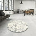 thumbnail image 3 of Ahgly Company Indoor Rectangle Contemporary Soft Ivory Beige Solid Area Rugs, 7' x 9', 3 of 6