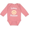 thumbnail image 3 of Inktastic Future Runner Boys or Girls Long Sleeve Baby Bodysuit, 3 of 5