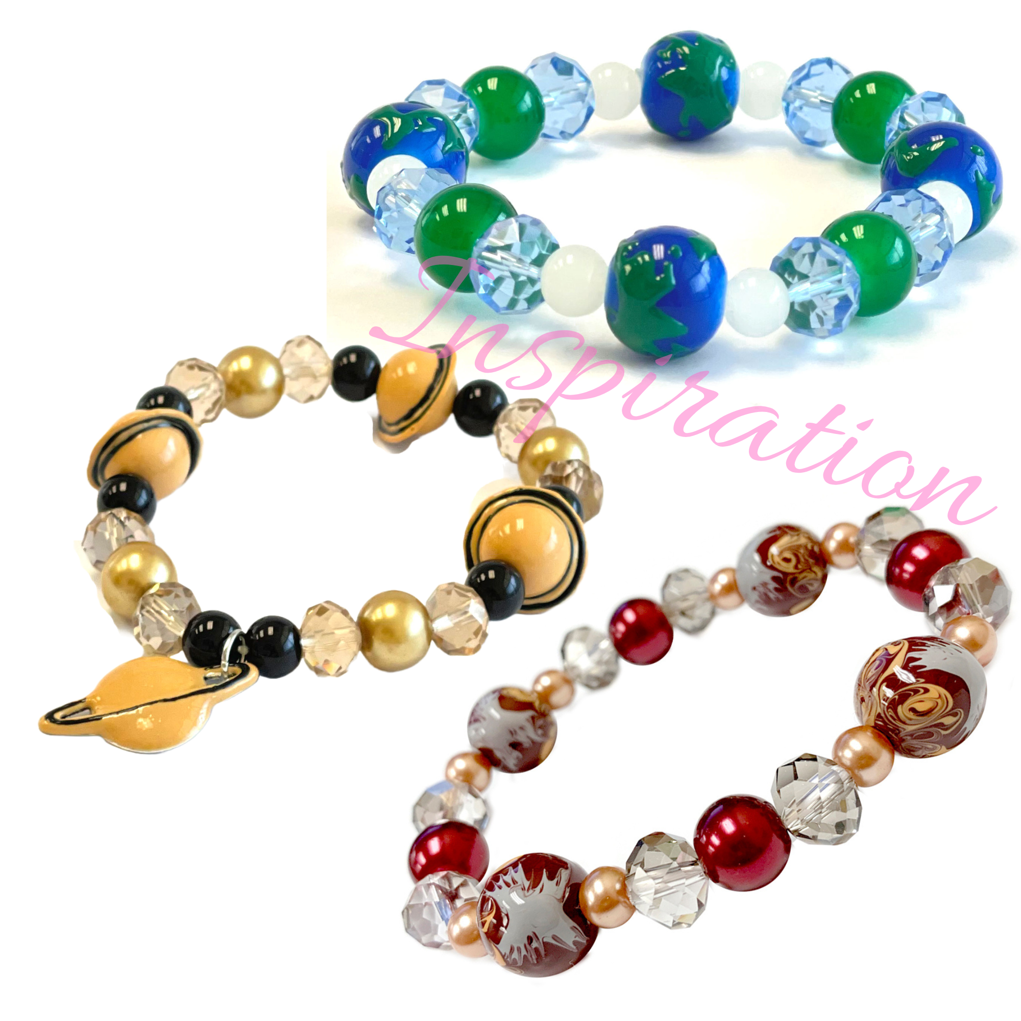Glass Beads For Bracelet Making, Bulk Beads Assortment, DIY Jewelry Supplies, Gift For Beader, Basket Stuffers, 2 lb