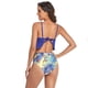 thumbnail image 5 of Traje de baño de dos piezas dividido con volantes para mujer entre padres e hijos Conjunto de bikini con lazo en la parte superior de la cintura alta Fridja  nalpqowj52724, 5 of 6