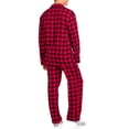 thumbnail image 2 of Hanes Men's and Big Men's 100% Cotton Flannel Pajama Set, 2 of 2