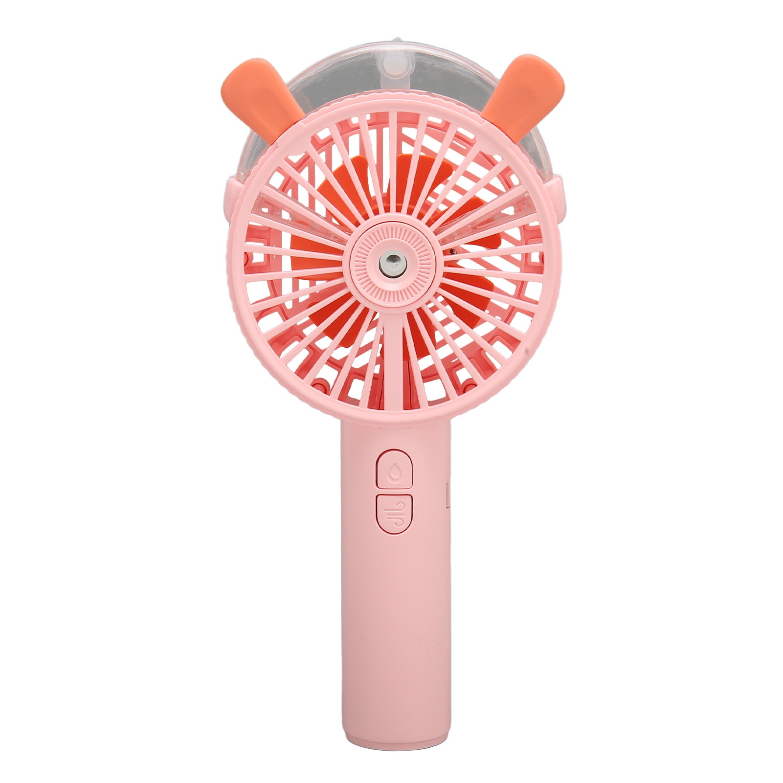 Portable Handheld Misting Fan, Rechargeable Fan Speed , Detachable Base With Phone Stand