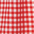 thumbnail image 4 of The Pioneer Woman Gingham Curtain Tier Pair and Valance Set, 3-Piece, 60" W x 36" L, Red, 4 of 6