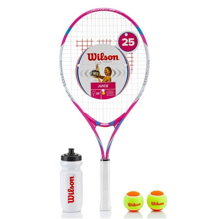Wilson Juice Junior Tennis Racket Starter Set 25 - 3 7/8