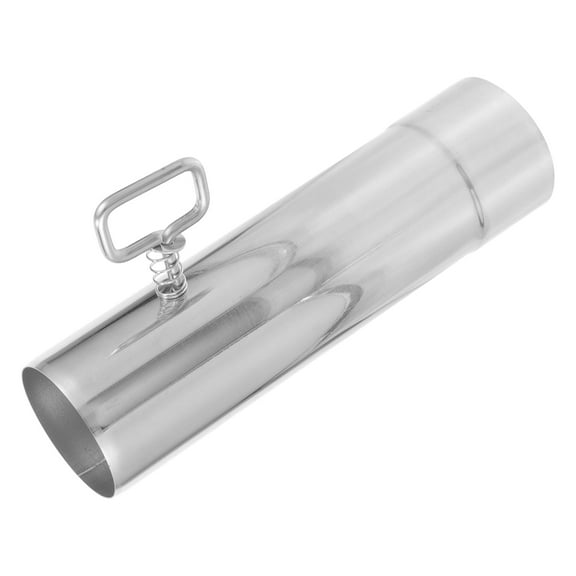 Hemoton Stove Exhaust Chimney Extension Exhaust Wear-resistant Outdoor Metal Flue
