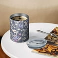 thumbnail image 3 of 12oz Coffee Tumblers Pioneer Flower Floral Print Pattern Stainless Steel Vacuum Insulated Travel Tumbler Coffee Cups Mug with Lid and Straw with Cleaning Brush for Cold & Hot Drinks, 3 of 5