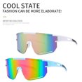 thumbnail image 3 of pares de gafas de sol de ciclismo, gafas de ciclismo a prueba de viento, gafas deportivas para correr en bicicleta para hombres y mujeres MFZFUKR BST2001375-3, 3 of 6