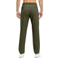 thumbnail image 3 of Pantalones TBMPOY para hombre, viajes, senderismo, ligeros, cortavientos, color verde M, 3 of 7