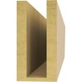 thumbnail image 4 of Ekena Millwork 4"W x 8"H x 36"L Concord Woodgrain TimberThane Rafter Tail, Primed Tan, 4 of 6